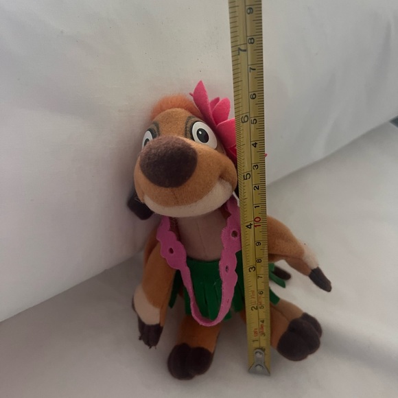 Disney The Lion King Jungle Puppets Hula Timon Plush Stuffed Finger Puppet 
1994 - Picture 3 of 10